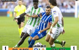 Crónica | Deportivo Alavés 1 – Real Betis Balompié 1: Un punto más, pero un paso atrás