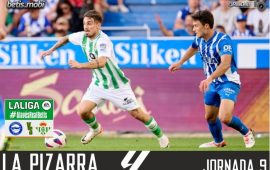 La pizarra | Deportivo Alavés – Real Betis | Temp. 23/24. La Liga. Jornada 9