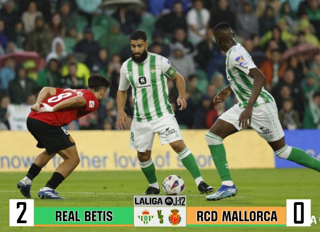 Crónica  Real Betis Balompié 3 - Valencia CF 0: Noche redonda con triunfo  contundente - betis