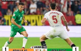 Crónica | Sevilla FC 1 – Real Betis Balompié 1: Cuestión de centímetros