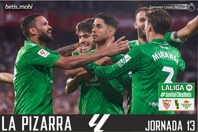 La pizarra | Sevilla FC – Real Betis | Temp. 23/24. La Liga. Jornada 13
