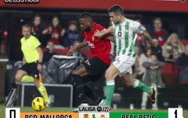 Crónica | RCD Mallorca 0 – Real Betis Balompié 1: Triunfo de pico y pala
