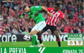 Previa | Real Betis Balompié – Athletic Club de Bilbao: La Liga como cura de las heridas
