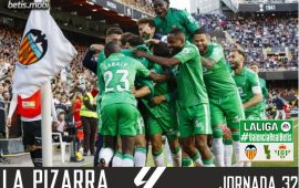 La pizarra | Valencia CF – Real Betis | Temp. 23/24. La Liga. Jornada 32