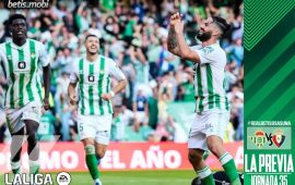 Previa | Real Betis Balompié – CA Osasuna: Que no pare la fiesta de ganar