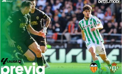 Previa | Valencia CF – Real Betis Balompié: Mestalla mide la racha del Betis y la urgencia del Valencia