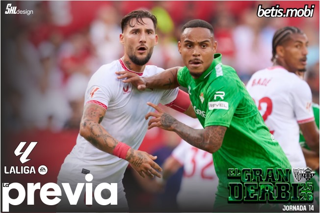 Previa | Sevilla FC – Real Betis Balompié: Un derbi marcado por las ausencias