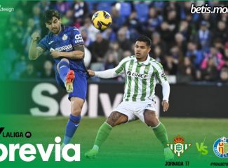 Previa | Real Betis Balompié – Getafe CF: A por un cierre de 2025 con victoria