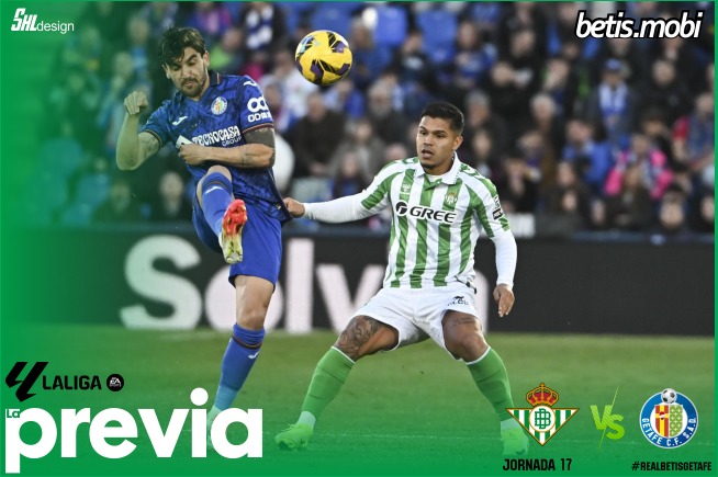 Previa | Real Betis Balompié – Getafe CF: A por un cierre de 2025 con victoria