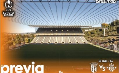 Previa | SC Braga – Real Betis Balompié: En busca de un punto de inflexión para seguir haciendo historia