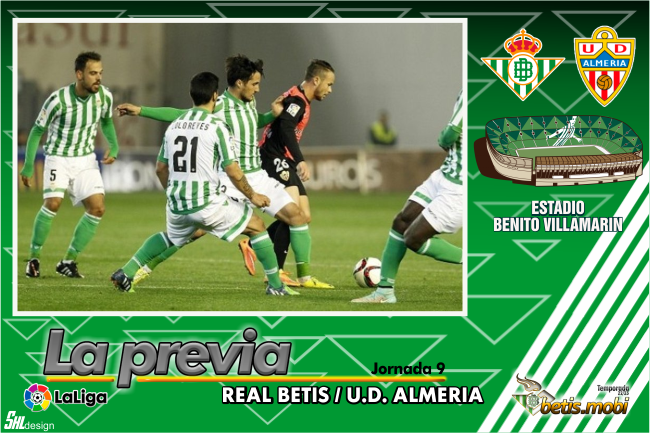 Previa | Real Betis Balompié – UD Almería: Hora de retomar la victoria doméstica