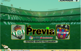 Previa | Real Betis Balompié-Levante UD; Vencer y convencer