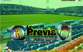 Previa | Getafe Fc-Real Betis Balompié; Pasar página