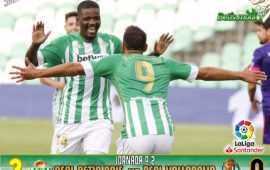 Crónica | Real Betis 2-0 Valladolid CF: segunda victoria consecutiva en la vuelta al Villamarín