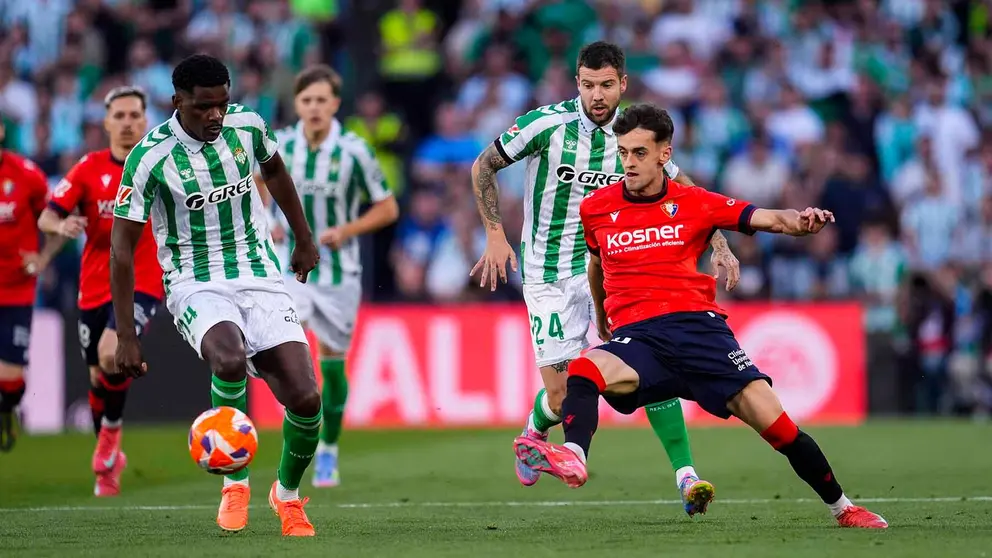 Crónica | Real Betis Balompié 1 – CA Osasuna 1: Un empate que complica el sueño de la Champions