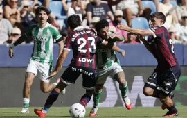 El Levante corta con una manita el gran arranque liguero del Betis