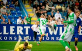 Pablo García, con un doblete, ilumina la primera victoria de la pretemporada del Betis