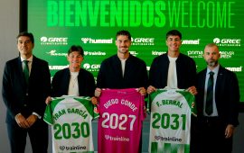 El Betis presenta a Fran García, Bernal y Conde: «El objetivo es competir en Europa»