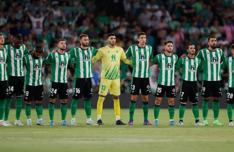 El reparto de minutos en el Real Betis
