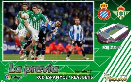 Previa | RCD Espanyol – Real Betis Balompié: A remontar el vuelo