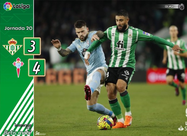 Crónica | Real Betis Balompié 3 – RC Celta de Vigo 4: La teoría de la manta