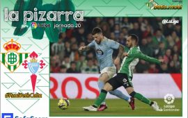 La pizarra | Real Betis – RC Celta de Vigo | Temp. 22/23. La Liga. Jornada 20