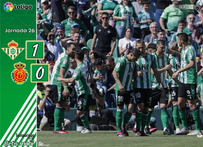 Crónica | Real Betis Balompié 1 – RCD Mallorca 0: Justo y eficaz