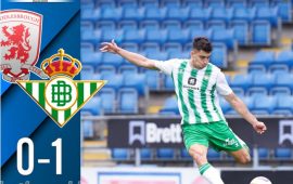 Pretemporada | Middlesbrough 0 – Real Betis Balompié 1: A la tercera, llegó la primera
