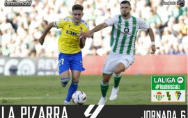 La pizarra | Real Betis – Cádiz CF | Temp. 23/24. La Liga. Jornada 6.