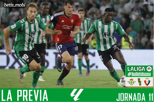 Previa | Real Betis Balompié – CA Osasuna: Hacer del Villamarín un fortín
