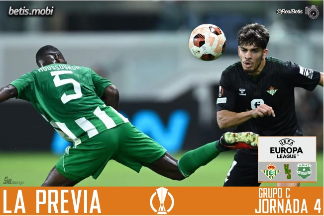 Previa | Real Betis Balompié – Aris Limassol: No dejar de apretar el acelerador de victorias