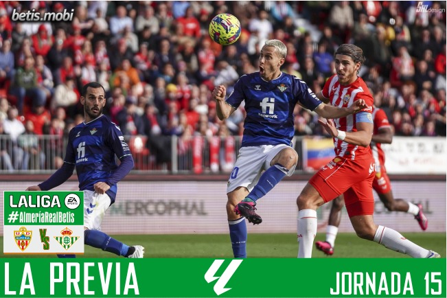Previa | UD Almería – Real Betis Balompié: Volver a la victoria tras el aviso de Praga