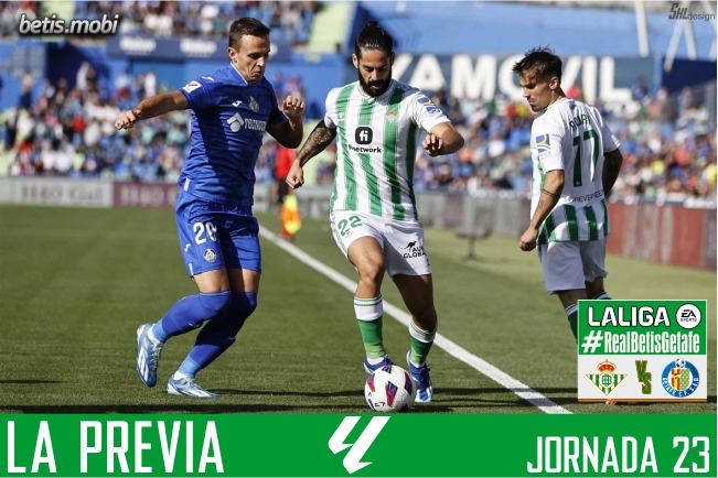 Previa | Real Betis Balompié – Getafe CF: Enganchar una dinámica positiva