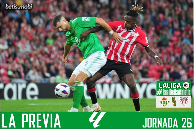 Previa | Real Betis Balompié – Athletic Club de Bilbao: La Liga como cura de las heridas