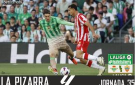 La pizarra | Real Betis – UD Almería | Temp. 23/24. La Liga. Jornada 35