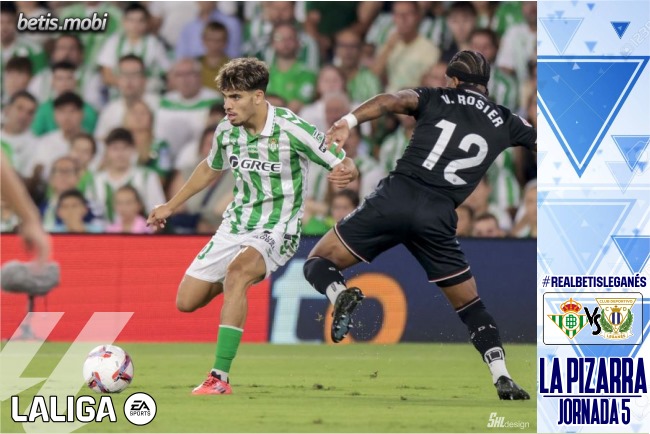 La pizarra | Real Betis – CD Leganés | Temp. 24/25. La Liga. Jornada 5