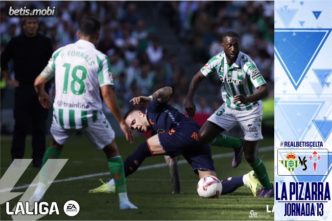 La pizarra | Real Betis – Celta de Vigo | Temp. 24/25. La Liga. Jornada 13