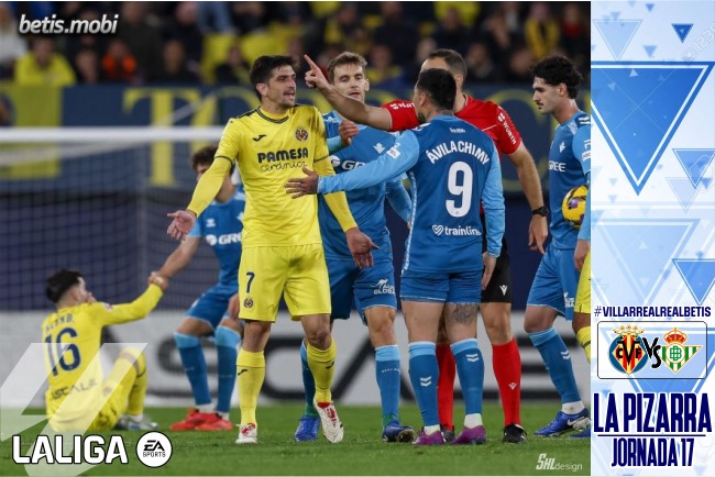 La pizarra | Villarreal CF – Real Betis Balompié | Temp. 24/25. La Liga. Jornada 17