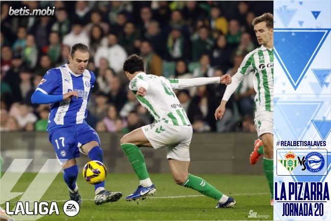 La pizarra | Real Betis Balompié – Deportivo Alavés | Temp. 24/25. La Liga. Jornada 20