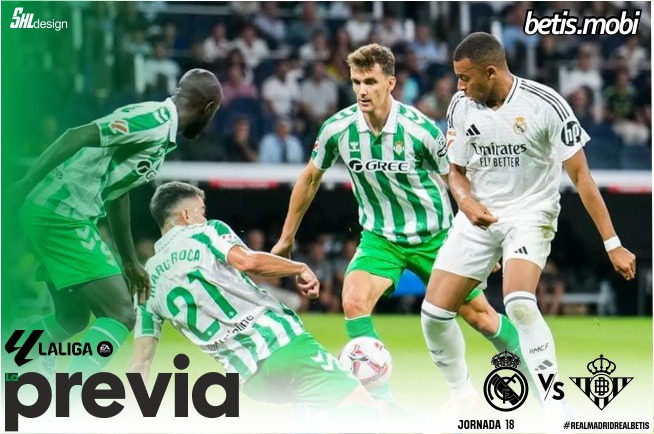 Previa | Real Madrid CF – Real Betis Balompié: Un reto mayúsculo para empezar el 2026